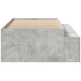  Krevetna konstrukcija s ladicama Betonski sivi 90 x 200 cm | shoptok.hr