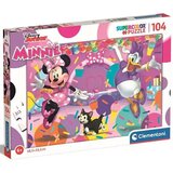 Clementoni Minnie Mouse i prijatelji Supercolor Maxi puzzle 104kom - | shoptok.hr