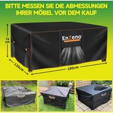 ENZENO vodoodporna zaščitna prevleka za vrtno pohištvo - 180 × 120 × 74 cm odprta embalaža | Shoptok.si