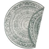 NORTHRUGS Zeleno-krem zunanja preproga Siruma, ø 200 cm | Shoptok.si
