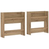  Ormar za cipele Zidne 2 pcs Umjetnički hrast 60 x 18 x 60 cm | shoptok.hr