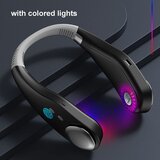 Venisymlis Nastavljiv Prenosni Vratni Ventilator Usb (Črn), (22070292) | Shoptok.si