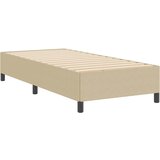 Krevet s opruga kutije Siva zelena 100 x 200 cm Kordura tekstil | Eponuda.com