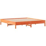  Krevet s regalom za knjige bez madraca 180x200 cm od borovine | shoptok.hr