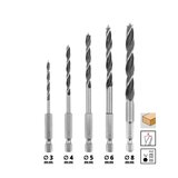 Einhell M-Case 16-del Set burg. E 6.3 1/4", Burgije za metal, drvo, ciglu 2-8mm - (49108953) | ePonuda.com