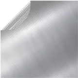 vidaXL Pokrivalo za bazen srebrno 381 cm PE