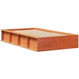  Konstrukcija postelje Voskast rjav 75 x 190 cm, (5000121606) | Shoptok.si