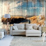 Samoljepljiva foto tapeta - Wooden Beach 98x70 Cijene