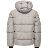 Only & Sons Prijelazna jakna 'ONSMELVIN' svijetlosiva / crna | shoptok.hr