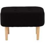 Venture Home puf Salina 56 × 56 × 41 cm, crna | shoptok.hr