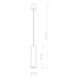 VISILICA EYE M 5398 GRAPHITE Nowodvorski | shoptok.hr
