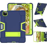 NIKCORP Ovitek za iPad Air 4/5 in Pro 11, oklepljen s stojalom in mestom za pisalo, trpežna troslojna zaščita, mornarsko moder, (5000139060) | Shoptok.si