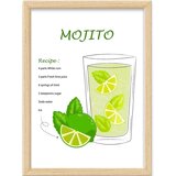 Wallity Plakat u okviru 40x55 cm Mojito - | shoptok.hr