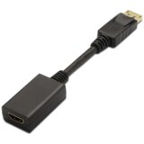 AISENS Konsor displayPort a hdmi dp m-hdmi a h negro 15cm, (20772749) Cene