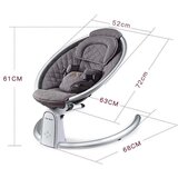 Hot Mom njihalica za bebe dark grey, 0-9kg | Eponuda.com