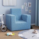  Dječja fotelja plava od mekanog pliša | shoptok.hr