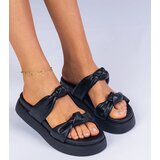 Gemre Black platform flip-flops Katelin | Shoptok.si