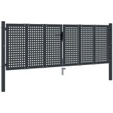 Vrtna vrata antracit boje 300x100 cm čelik | shoptok.hr