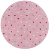 Hanse Home Rožnata otroška preproga ø 100 cm Little Hearts – Cene