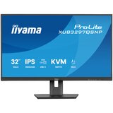 Iiyama 32" IPS panel, 2560x1440, 350 cdm2, USB-C Dock (LAN95W PDDP-OUT, KVM), USB 3x3.2+1xC, 1ms MPRT, 15cm height adj stand, HDMI, DisplayPort, S | ePonuda.com