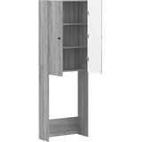  Kabinetska WC BREDA Siva Sonoma 66 x 25,5 x 190 cm | shoptok.hr