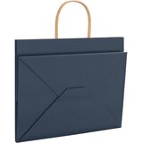  Papirnate vrećice 250 kom s ručkama plave 32x22x24 cm | shoptok.hr