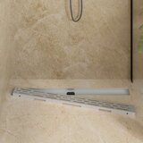  362 Stepeni Odvod za Tuš s Dizajnom Vodilice Srebrno 100 cm | shoptok.hr
