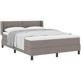 Krevet s opruga kutije Sivo-smeđa 200 x 160 cm tkanina | Eponuda.com