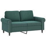  4-dijelni set sofa s jastucima tamnozeleni baršunasti | shoptok.hr