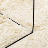  Čupavi tepih s visokim vlaknima NAVARRA krem 160x160 cm | shoptok.hr