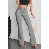 Fenzy Kavbojke S Hlačnicami Na Zvon, Sive | Shoptok.si