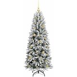  Umjetno božićno drvce Bijela 150 cm PVC, plastika, čelik i PE | shoptok.hr