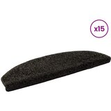 Samoljepljivi stepenasti ulošci Polukružni 15 pcs Antracit | shoptok.hr