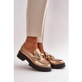 CheBello Women's Leather Moccasins with Decoration 4369 Beige | shoptok.hr