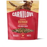 Carnilove Dog Crunchy priboljški, noj in robide - 200 g | Shoptok.si