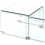 Tomasucci Stakleni stolići za kavu u setu 2 kom 44.5x49 cm Cristal – | shoptok.hr
