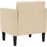 SOFA s naslonima za ruke krem boje 53 cm tkanina | Shoptok.si