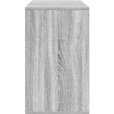 vidaXL Stranski Pult Siva Sonoma 120x41x75 cm Inženirski Les | Shoptok.si