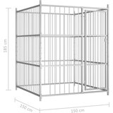  Zunanji pasji boks 150x150x185 cm | Shoptok.si