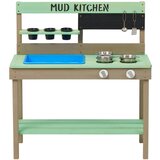 Kinder Home Dječja drvena kuhinja vrtna 80x37x88 cm 2424 Slike