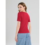 Sinsay Rebrasta majica s gumbima | shoptok.hr