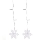 Aigostar led spoljna božićna girlanda 120xLED/6W/230V/8 funkcija 3x0,7m IP44 topla bela + daljinski upravljač | Eponuda.com