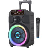  Zvučnik NDR-V12 (FM/USB/TF/bluetooth/TWS/EQ) 12” karaoke s wireless mikrofonom | Eponuda.ba