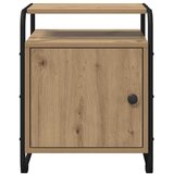  Noćni ormar Hrast artisan Konstruirano drvo - Hrast artisan 1 | shoptok.hr