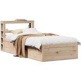  Okvir kreveta s uzglavljem 90 x 190 cm od borovine | Eponuda.com