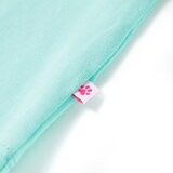  Dječja majica svijetla boja mente 116 | shoptok.hr