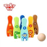 Tooky Toy Drvena Kuglana - Životinje | ePonuda.com