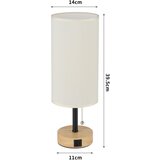  Brilagi - Stona lampa sa USB priključkom TABLON 1xE27/25W/230V hrast/crna/krem | Eponuda.com