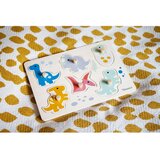 Kindsgut Drvena reljefna puzzle (broj komada 6 kom) Dinosaurs – | shoptok.hr