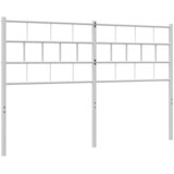  Metalno zamjensko uzglavlje bijelo 135 cm | shoptok.hr